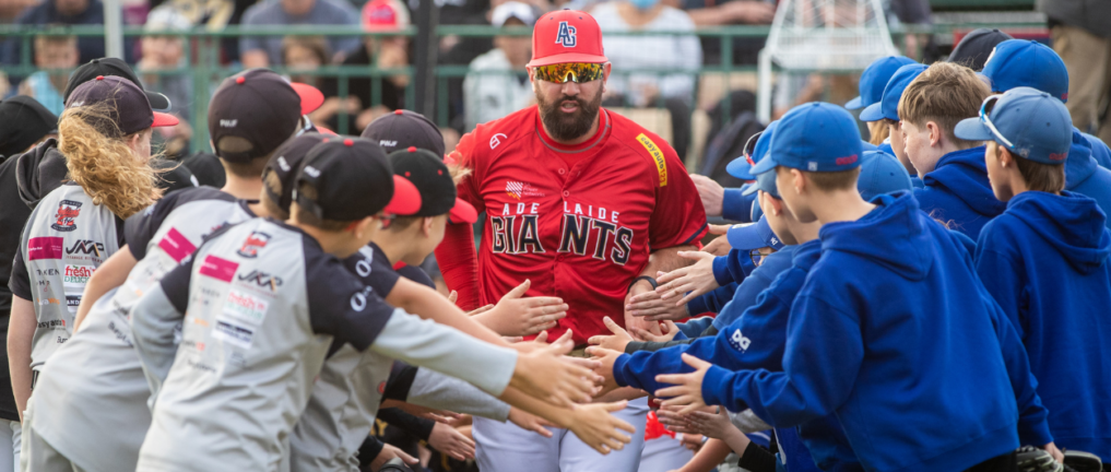 Adelaide Giants Dodgers Walk Out