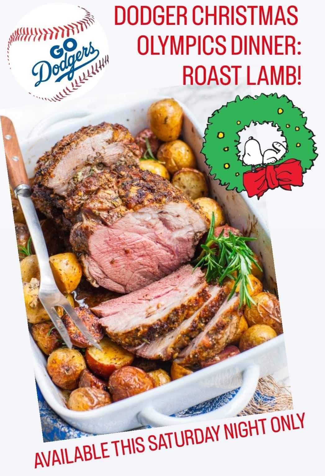 Dodgers Christmas Roast Dinner 2023 Poster