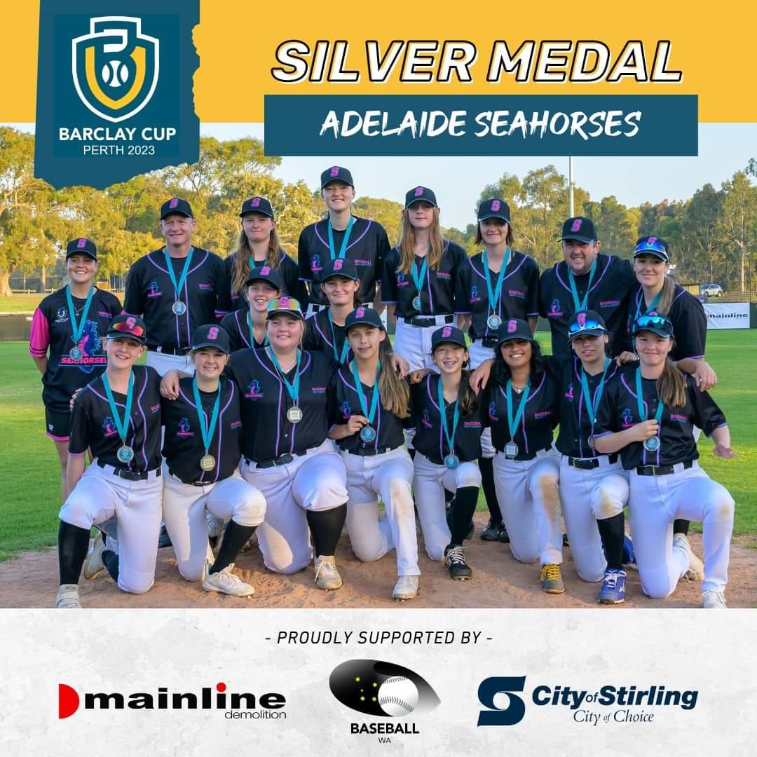 Adelaide Seahorse Silver Medalists at the 2023 Barclay Cup