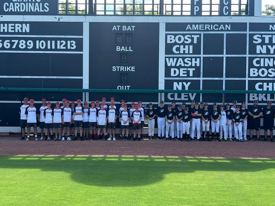 Mighty Termites at Rickwood Field during Perfect Game U14 WWBA National Championship 2024